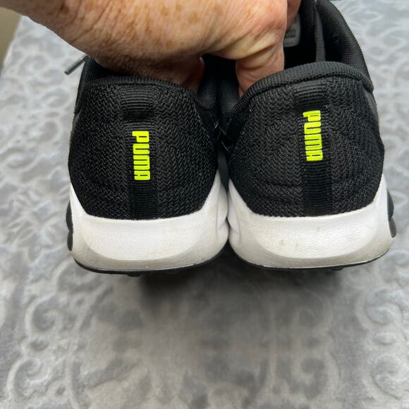 Puma Black Soft Foam Boys 4 - Picture 2 of 8